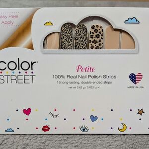 Color Street Petite Leopard Nail Strips - Take Meow!